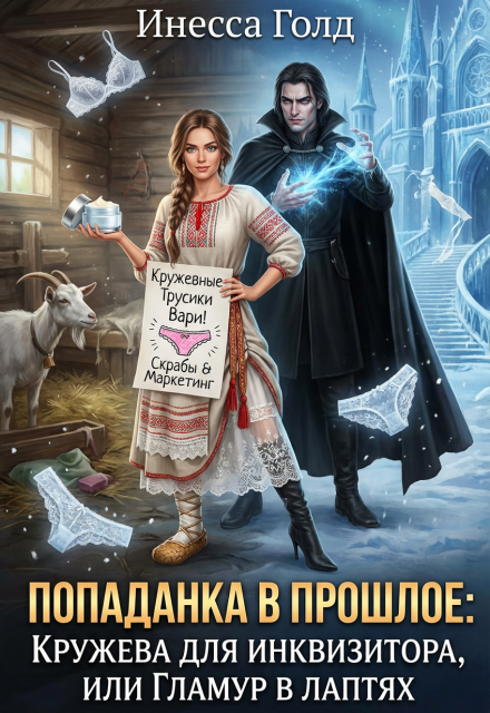 Скачать полную книгу «Попаданка: Кружева для Инквизитора, или Гламур в Лаптях» Инесса Голд бесплатно в формате fb2(фб2), epub(епаб)